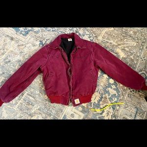 Womens Carhartt vintage bomber jacket.